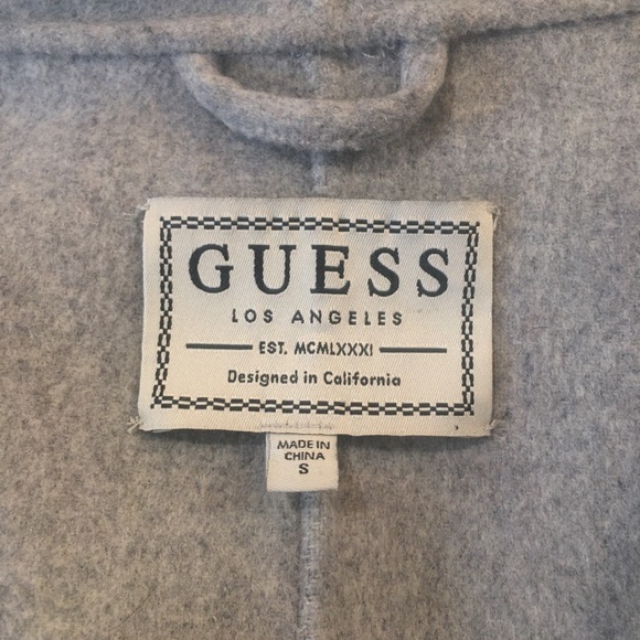 GUESS wool coat, light gray - Picture 5 of 5